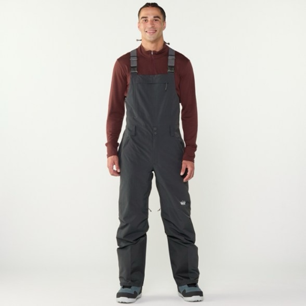 REI Co-op- Men’s Powderbound Insulated Bib Snow Pants. In Black